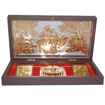 "24 carat Radha Krishna -code005 - Click here to View more details about this Product